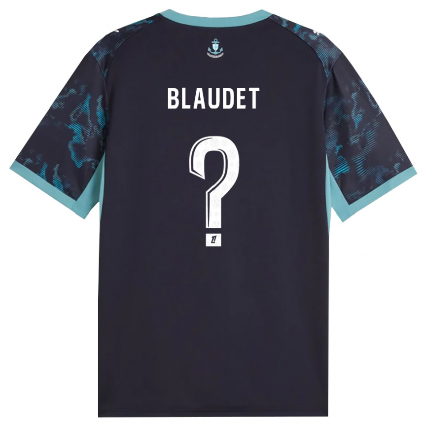 ילדים כדורגל דיוויד בלודט #0 טורקיז בהיר שחור הרחק ג'רזי 2026/27