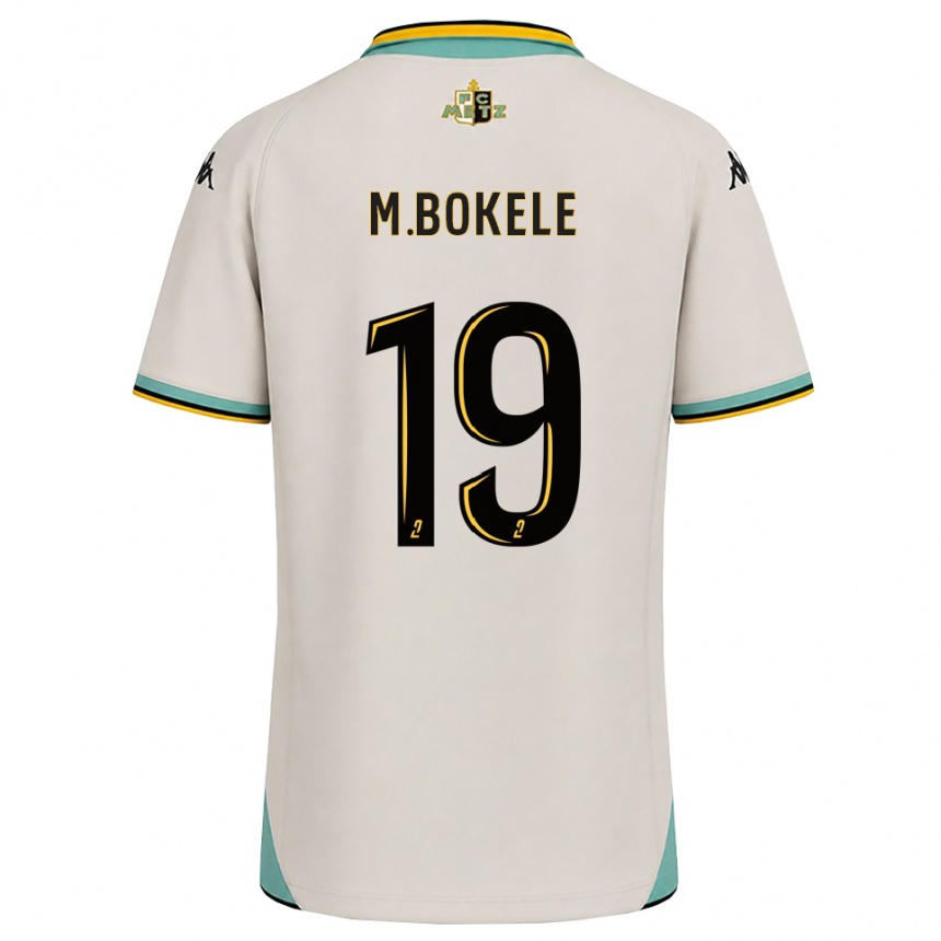 ילדים כדורגל Morgan Bokele #19 לבן פרחוני שחור הרחק ג'רזי 2026/27 ילדים כדורגל Morgan Bokele #19 לבן פרחוני שחור הרחק ג'רזי 2026/27