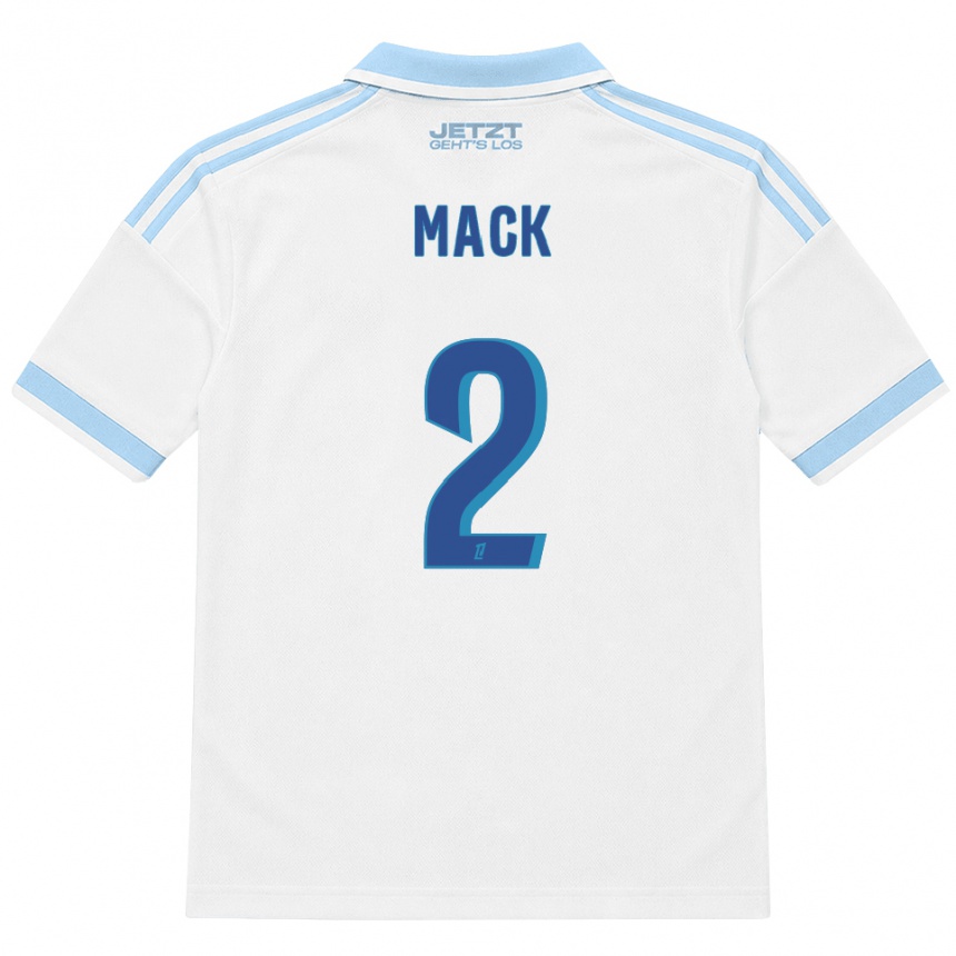 ילדים כדורגל Hugo Mack #2 כחול שמיים בהיר לבן אדום הרחק ג'רזי 2026/27