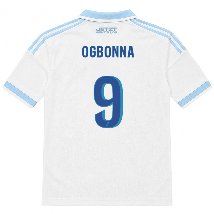 ילדים כדורגל Stanley Ogbonna #9 כחול שמיים בהיר לבן אדום הרחק ג'רזי 2026/27