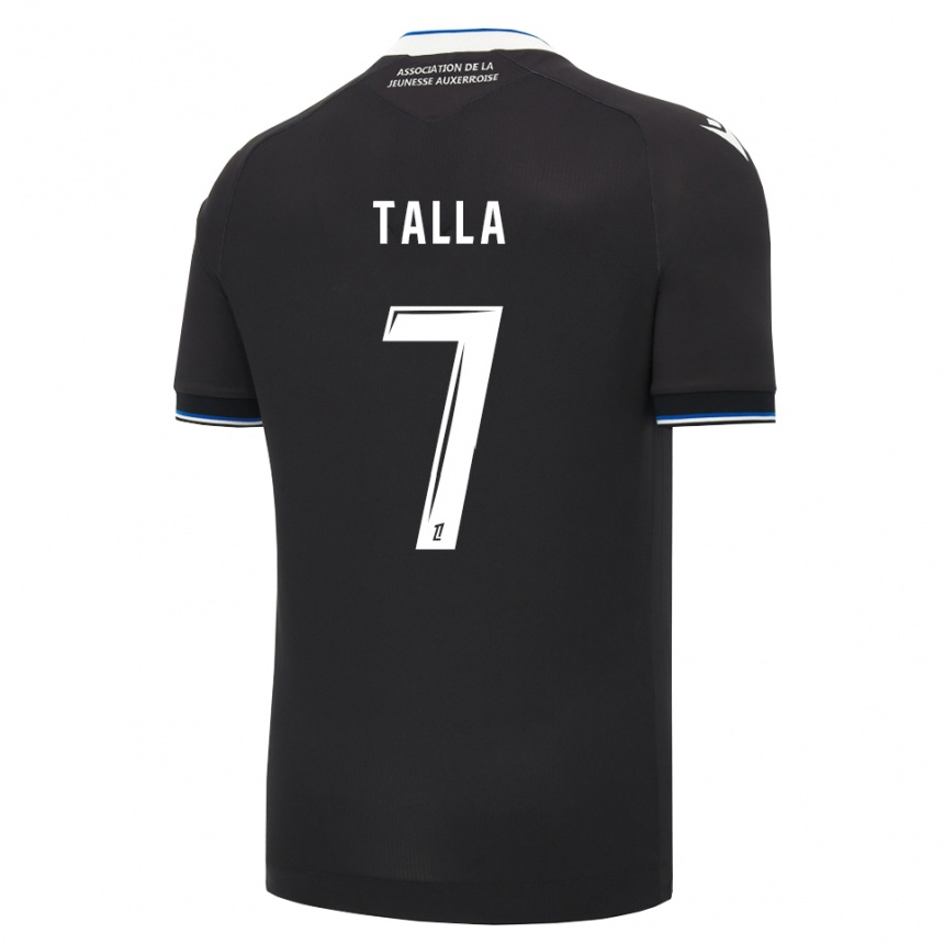 ילדים כדורגל Housny Talla #7 שחור כחול לבן הרחק ג'רזי 2026/27