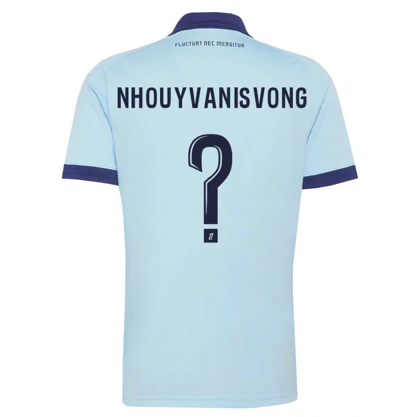 ילדים כדורגל Andy Nhouyvanisvong #0 כחול תירס שחור הרחק ג'רזי 2026/27