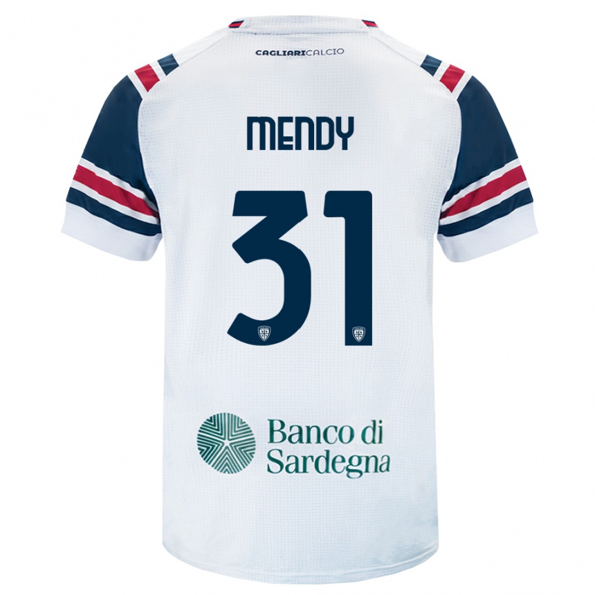 ילדים כדורגל פול מנדי #31 לבן אדום ירוק הרחק ג'רזי 2026/27