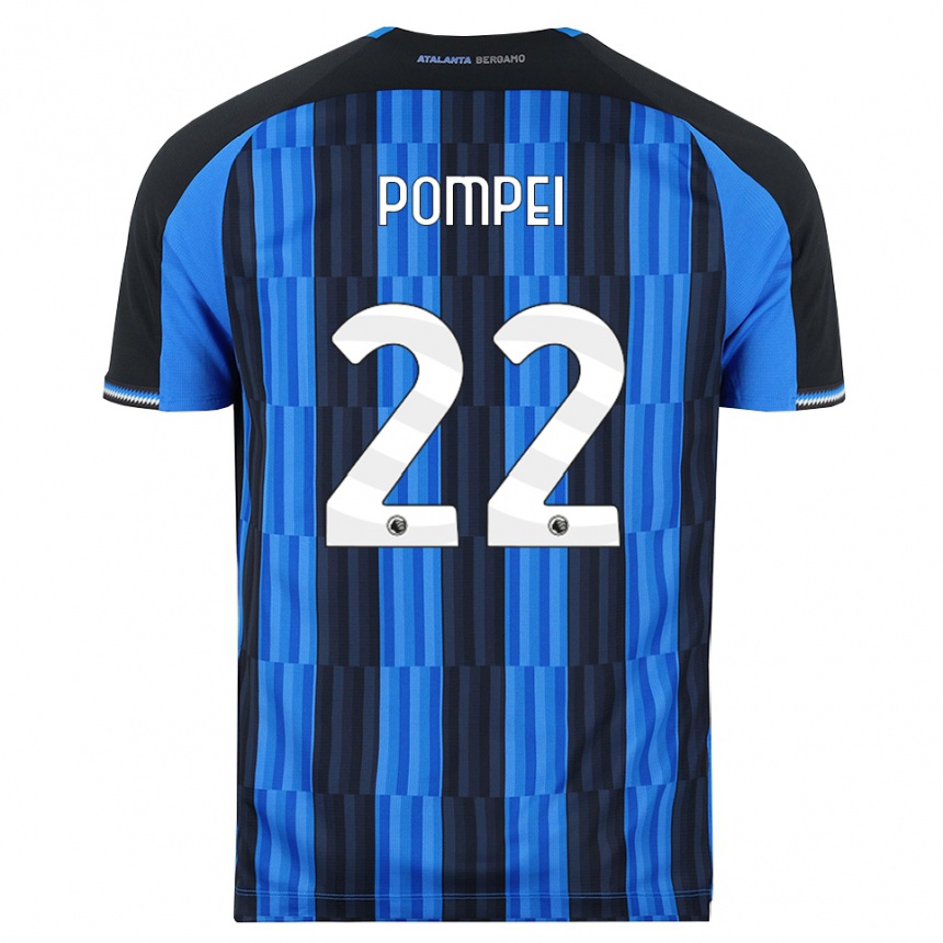 ילדים כדורגל Thomas Pompei #22 כחול שחור אדום ג'רזי ביתית 2026/27 ילדים כדורגל Thomas Pompei #22 כחול שחור אדום ג'רזי ביתית 2026/27