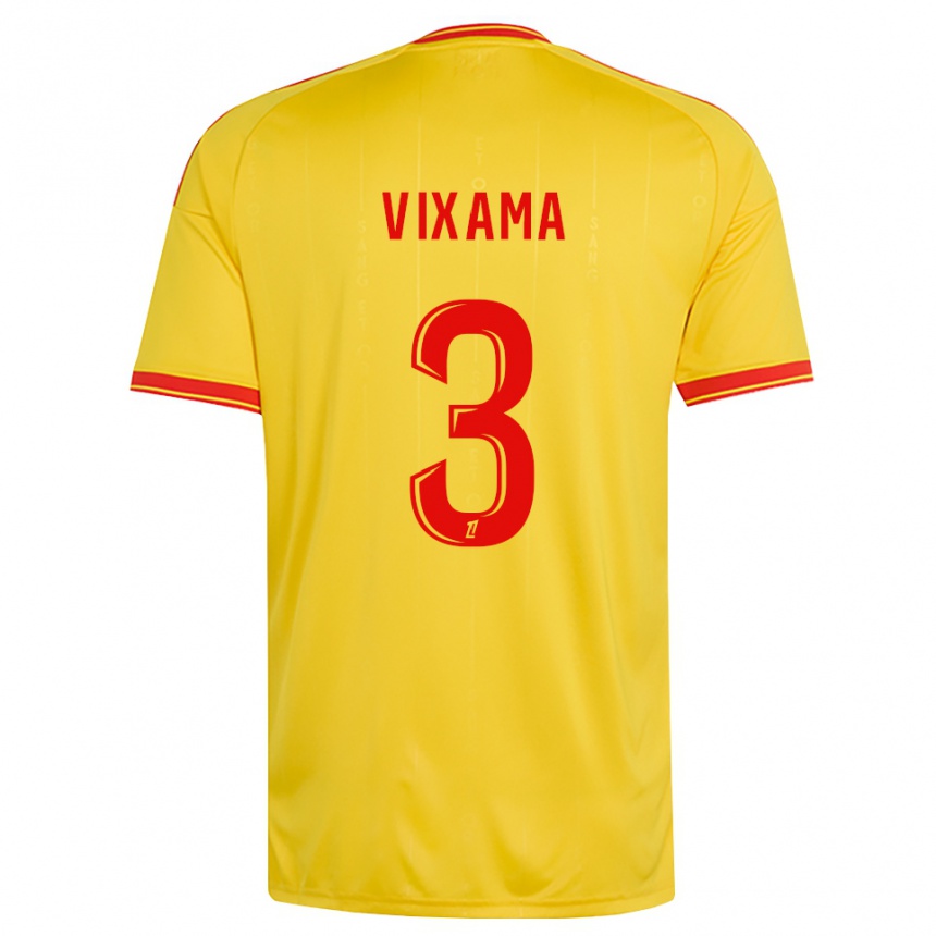 גברים כדורגל Davidson Vixama #3 זהב כתום אדום ג'רזי ביתית 2026/27