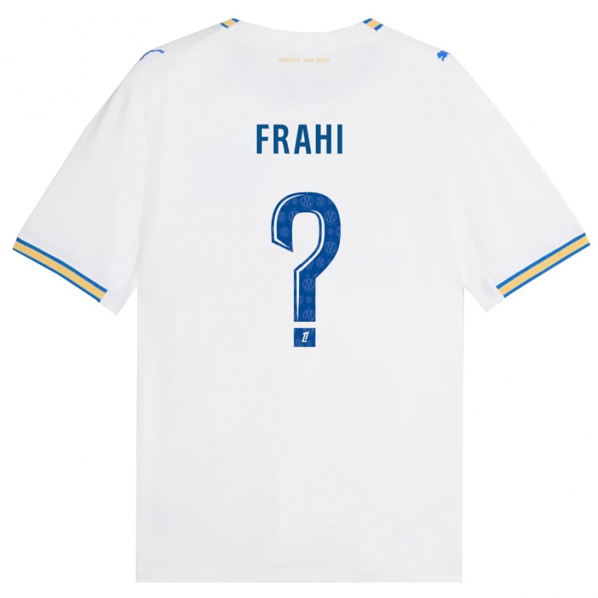 גברים כדורגל Léandro Frahi #0 כחול דודג' לבן ג'רזי ביתית 2026/27