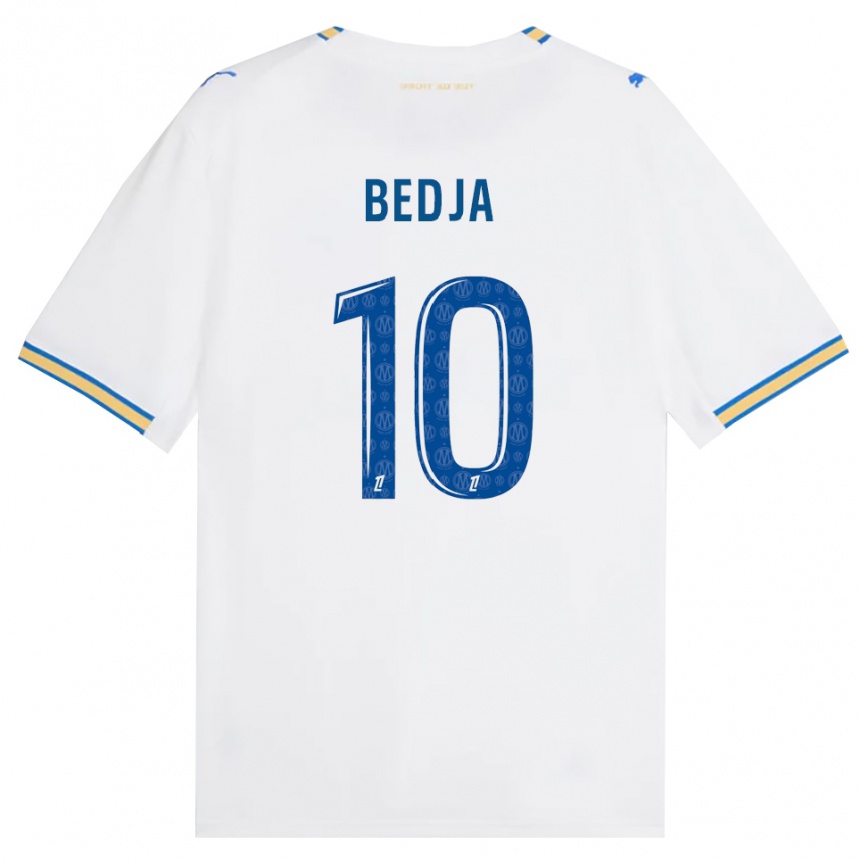 גברים כדורגל Samy Bedja #10 כחול דודג' לבן ג'רזי ביתית 2026/27