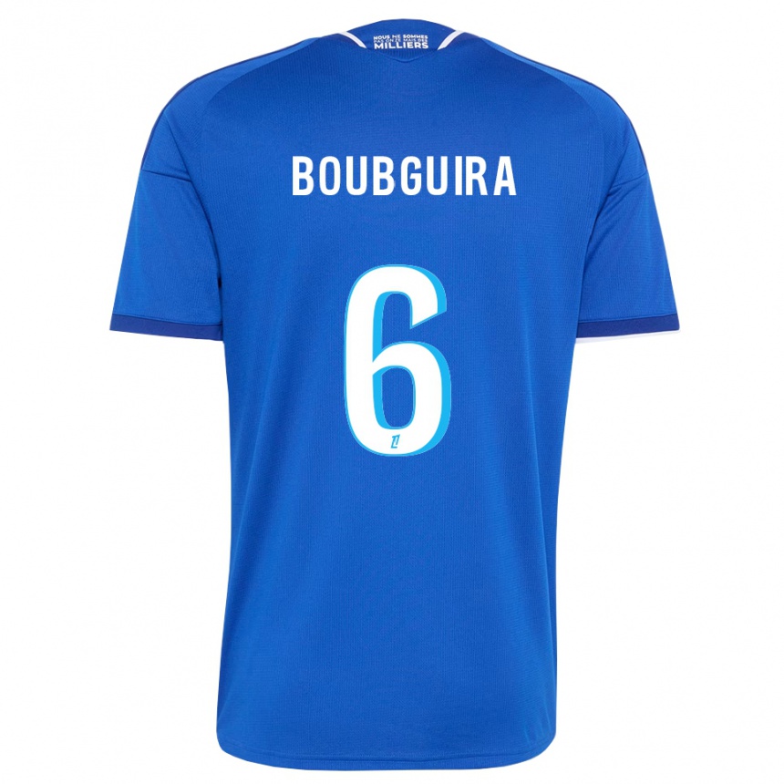 גברים כדורגל Fahim Boubguira #6 כחול מלכותי לבן ג'רזי ביתית 2026/27
