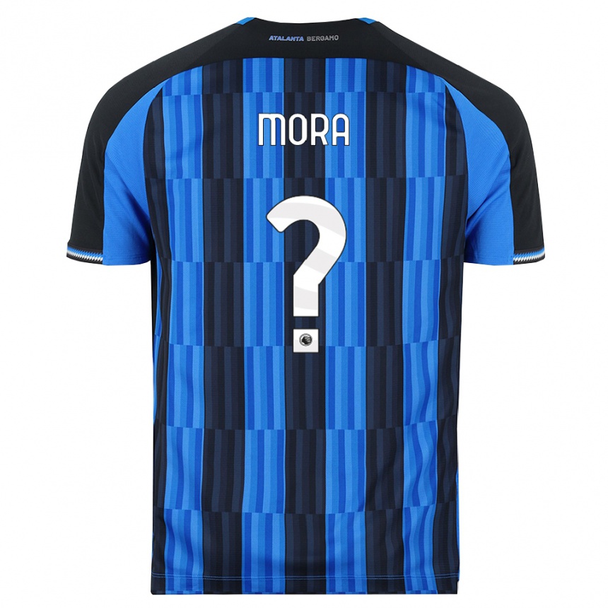 גברים כדורגל Christian Mora #0 כחול שחור אדום ג'רזי ביתית 2026/27