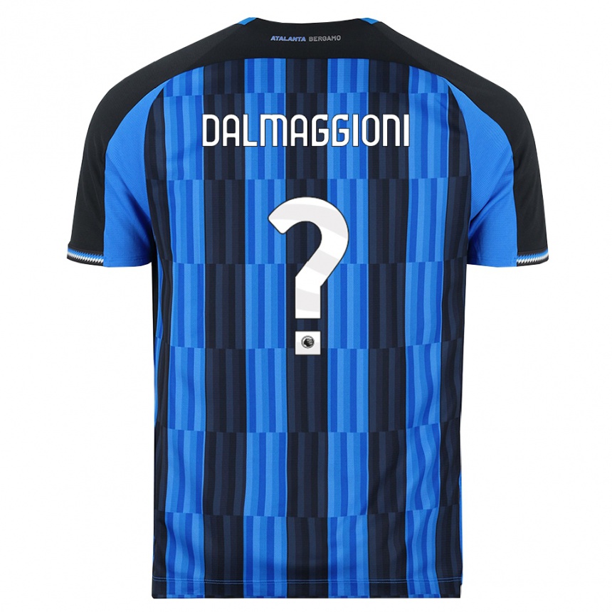 גברים כדורגל Cristian Dalmaggioni #0 כחול שחור אדום ג'רזי ביתית 2026/27