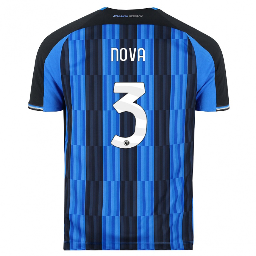 גברים כדורגל Riccardo Nova #3 כחול שחור אדום ג'רזי ביתית 2026/27 גברים כדורגל Riccardo Nova #3 כחול שחור אדום ג'רזי ביתית 2026/27