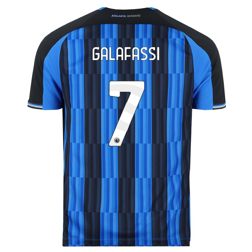 גברים כדורגל Filippo Galafassi #7 כחול שחור אדום ג'רזי ביתית 2026/27 גברים כדורגל Filippo Galafassi #7 כחול שחור אדום ג'רזי ביתית 2026/27