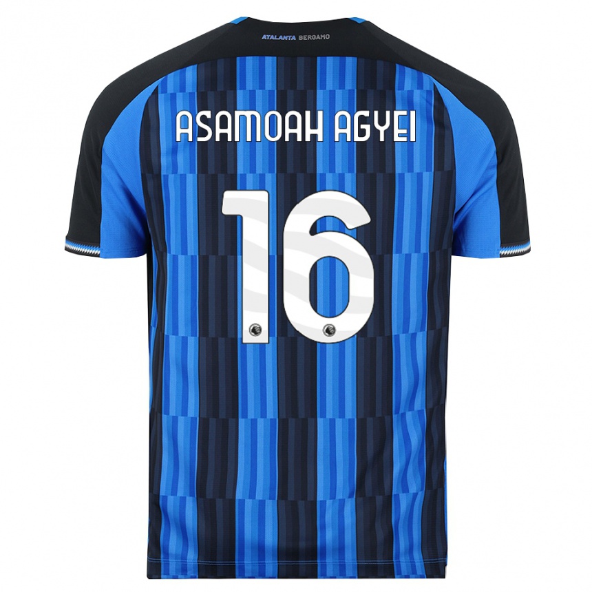 גברים כדורגל Yaw Asamoah Agyei #16 כחול שחור אדום ג'רזי ביתית 2026/27