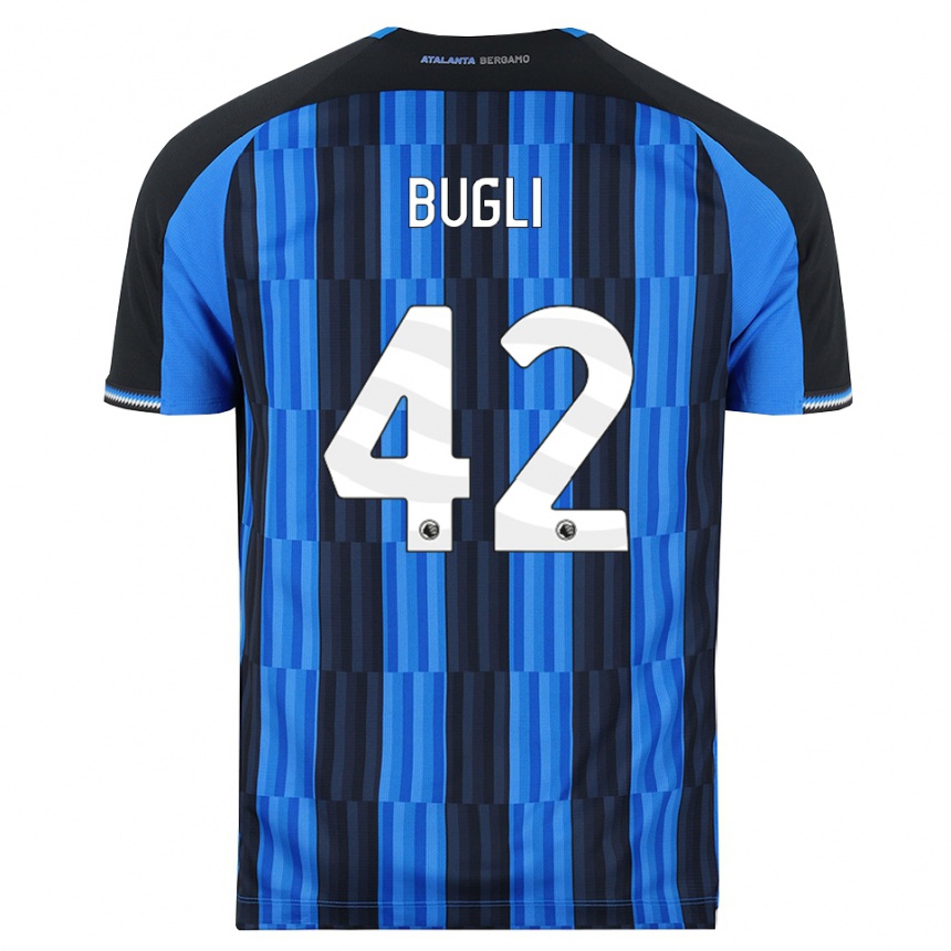 גברים כדורגל Gabriel Bugli #42 כחול שחור אדום ג'רזי ביתית 2026/27