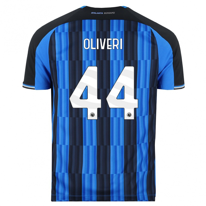 גברים כדורגל Andrea Oliveri #44 כחול שחור אדום ג'רזי ביתית 2026/27 גברים כדורגל Andrea Oliveri #44 כחול שחור אדום ג'רזי ביתית 2026/27