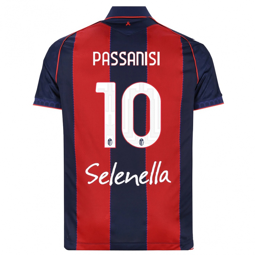 גברים כדורגל Fernando Passanisi #10 כחול מלכותי אדום לבן ג'רזי ביתית 2026/27