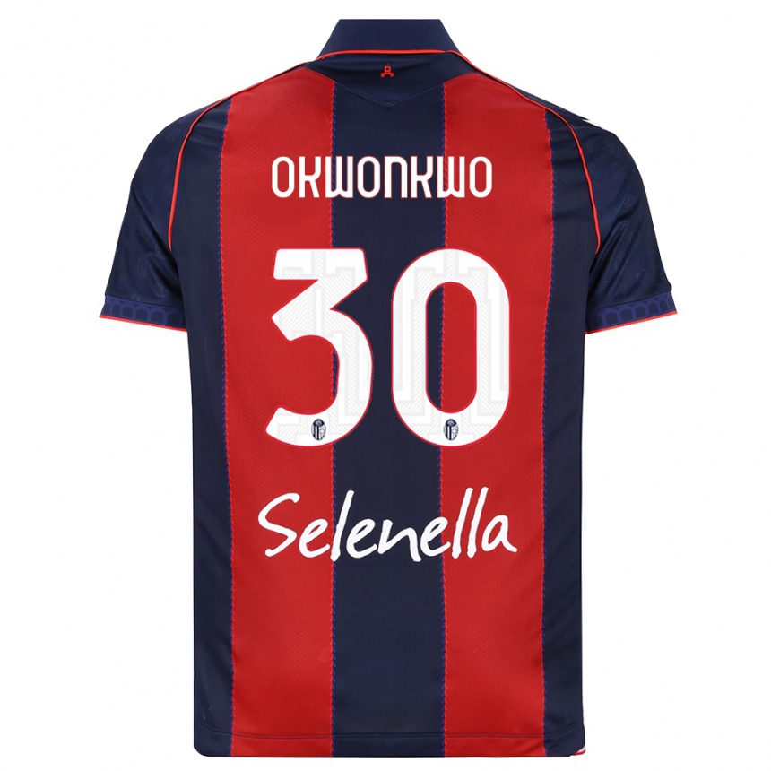 גברים כדורגל Orji Okwonkwo #30 כחול מלכותי אדום לבן ג'רזי ביתית 2026/27
