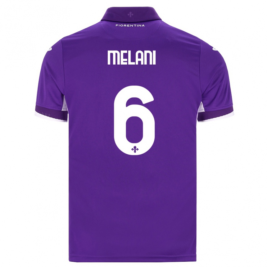 גברים כדורגל Federico Melani #6 סגול לבן ורוד ג'רזי ביתית 2026/27