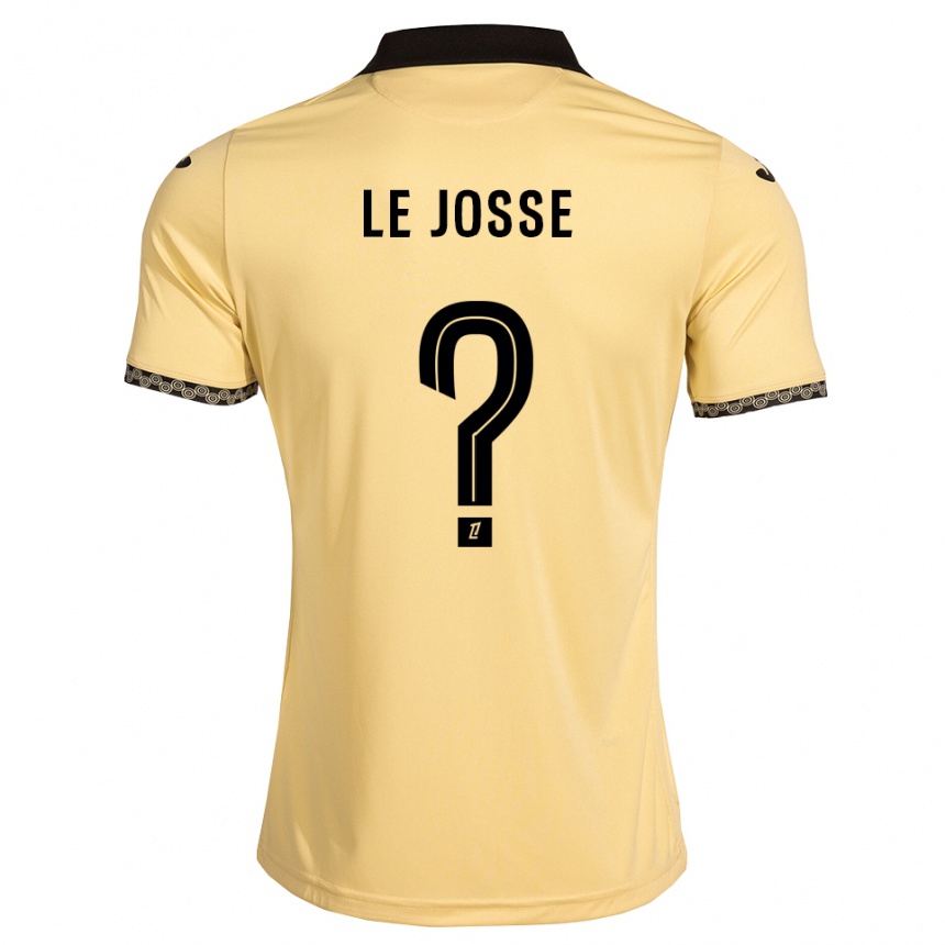 גברים כדורגל Ewen Le Josse #0 לבן נאבאחו שחור הרחק ג'רזי 2026/27