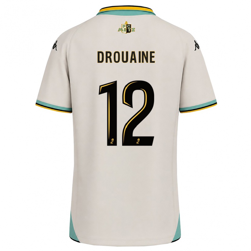 גברים כדורגל Mathieu Drouaine #12 לבן פרחוני שחור הרחק ג'רזי 2026/27 גברים כדורגל Mathieu Drouaine #12 לבן פרחוני שחור הרחק ג'רזי 2026/27