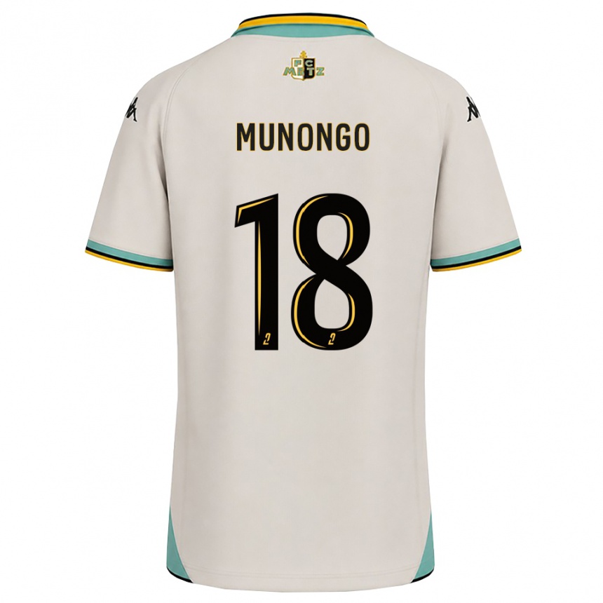 גברים כדורגל Believe Munongo #18 לבן פרחוני שחור הרחק ג'רזי 2026/27 גברים כדורגל Believe Munongo #18 לבן פרחוני שחור הרחק ג'רזי 2026/27