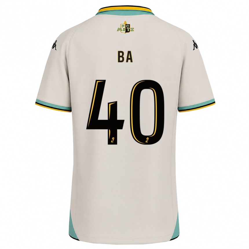 גברים כדורגל עוסמאן בה #40 לבן פרחוני שחור הרחק ג'רזי 2026/27