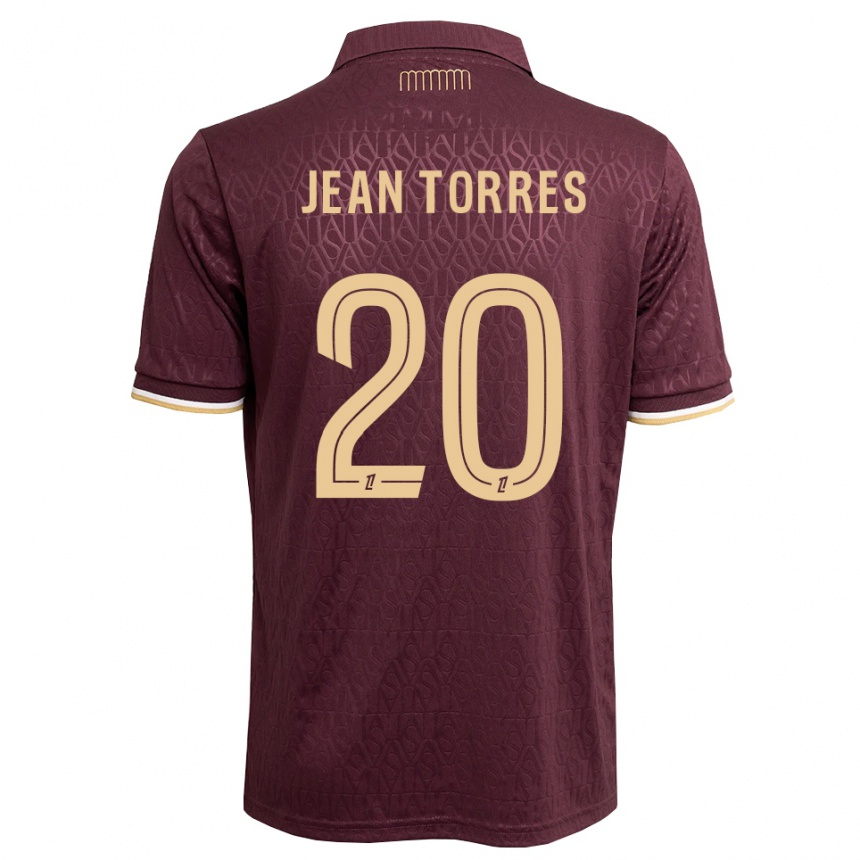 גברים כדורגל Jean Torres #20 חום חולי אדום הרחק ג'רזי 2026/27 גברים כדורגל Jean Torres #20 חום חולי אדום הרחק ג'רזי 2026/27