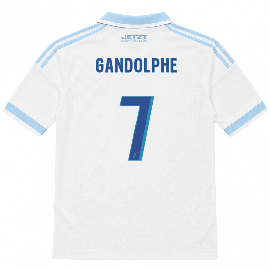 גברים כדורגל אדריאן גנדולף #7 כחול שמיים בהיר לבן אדום הרחק ג'רזי 2026/27