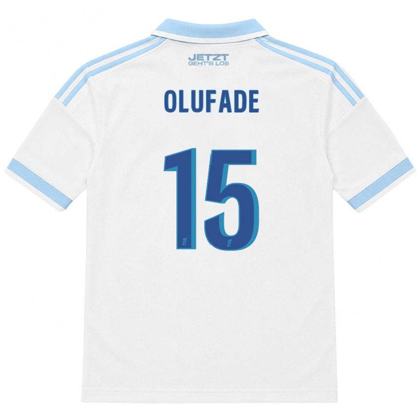 גברים כדורגל Kingsley Olufade #15 כחול שמיים בהיר לבן אדום הרחק ג'רזי 2026/27