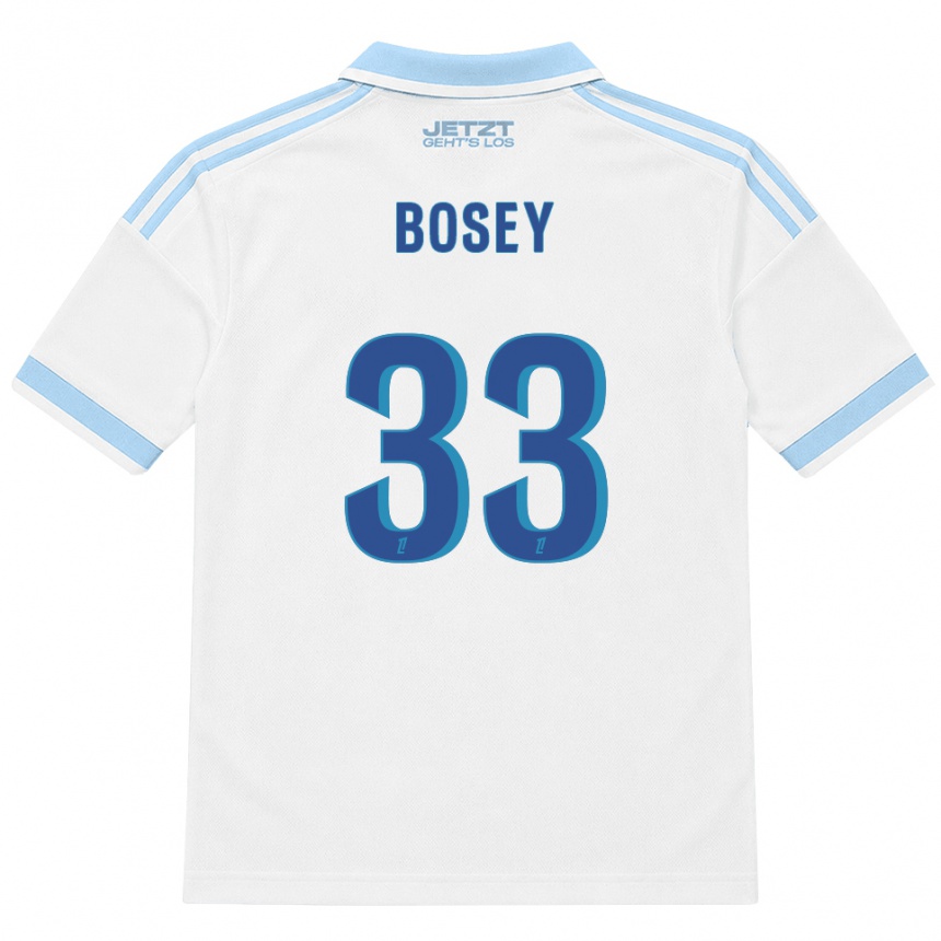 גברים כדורגל Jean-Baptiste Bosey #33 כחול שמיים בהיר לבן אדום הרחק ג'רזי 2026/27