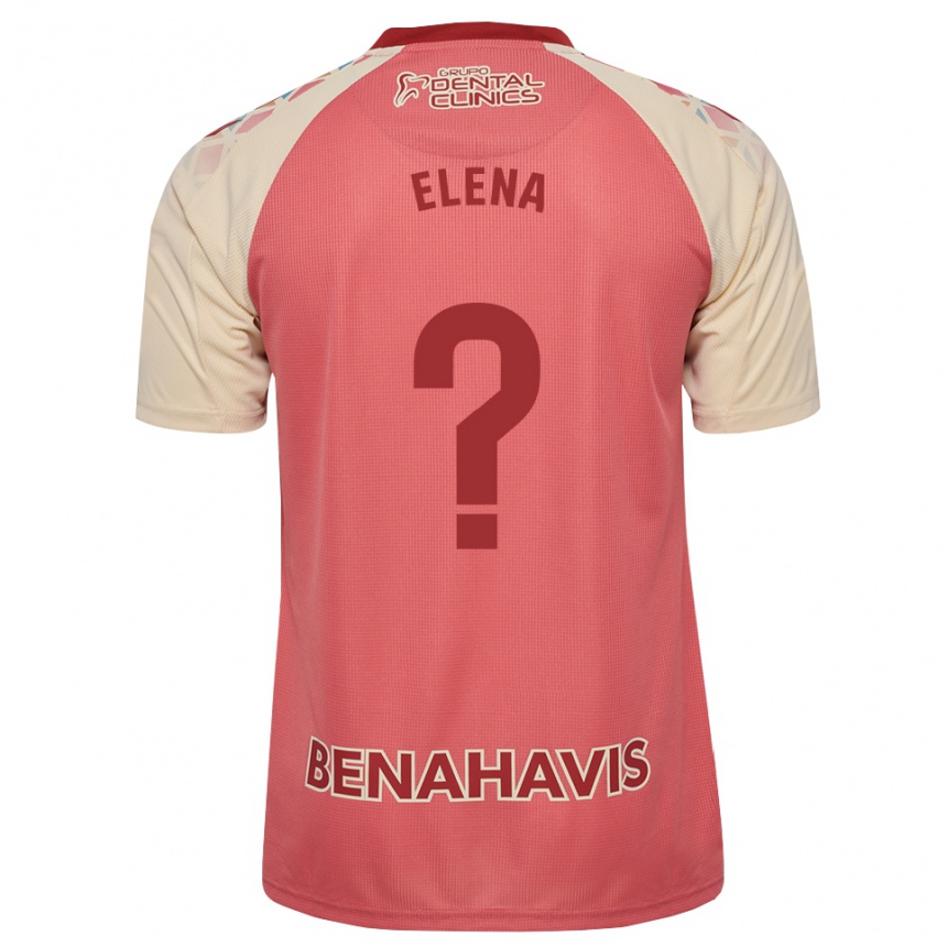 גברים כדורגל Elena Martínez Pérez #0 ורוד בהיר אדום כחול הרחק ג'רזי 2026/27