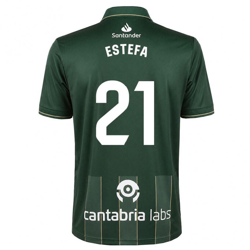 גברים כדורגל Estefanía Torralba Pareja #21 אפור כהה לבן הרחק ג'רזי 2026/27