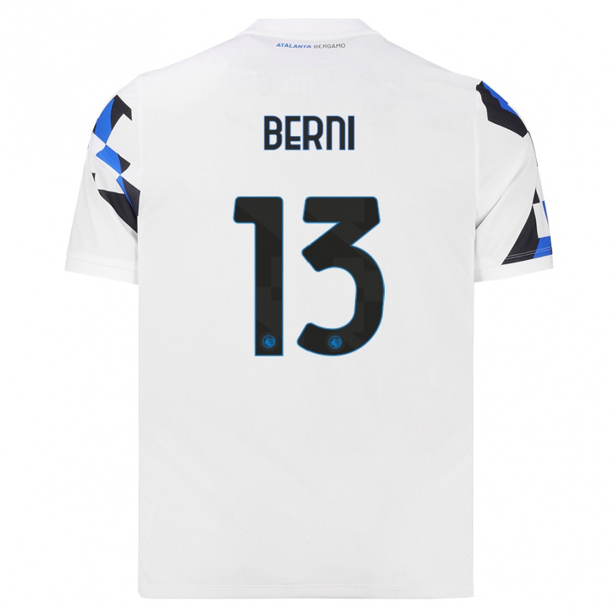 גברים כדורגל Matteo Berni #13 לבן אדום כחול הרחק ג'רזי 2026/27