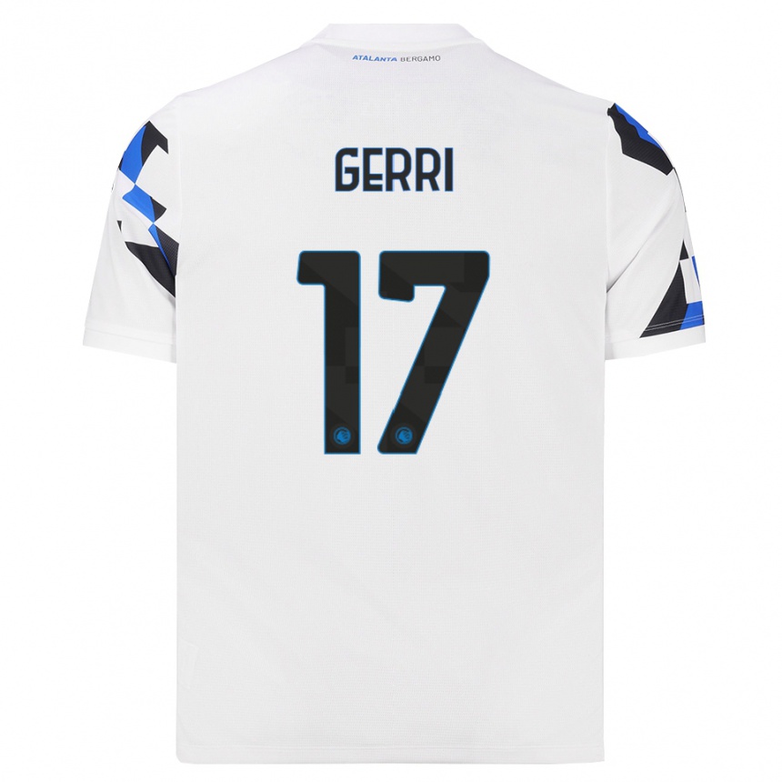 גברים כדורגל Romeo Gerri #17 לבן אדום כחול הרחק ג'רזי 2026/27