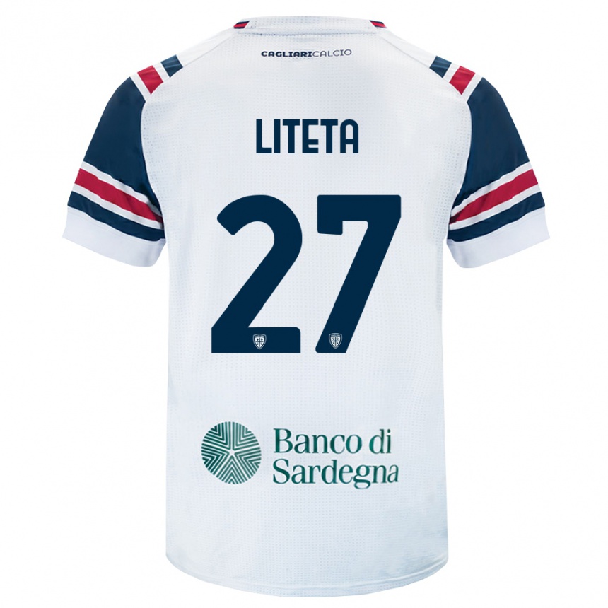 גברים כדורגל Joseph Liteta #27 לבן אדום ירוק הרחק ג'רזי 2026/27 גברים כדורגל Joseph Liteta #27 לבן אדום ירוק הרחק ג'רזי 2026/27