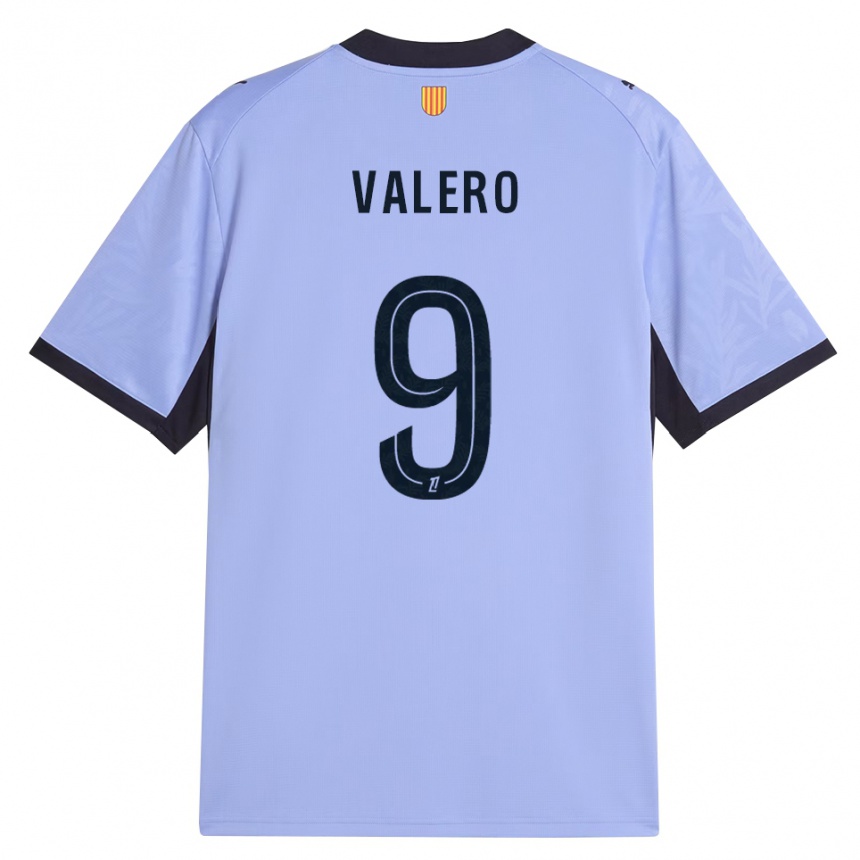 גברים כדורגל Antoine Valero #9 שחור לבנדר ג'רזי קיט שלישי 2026/27