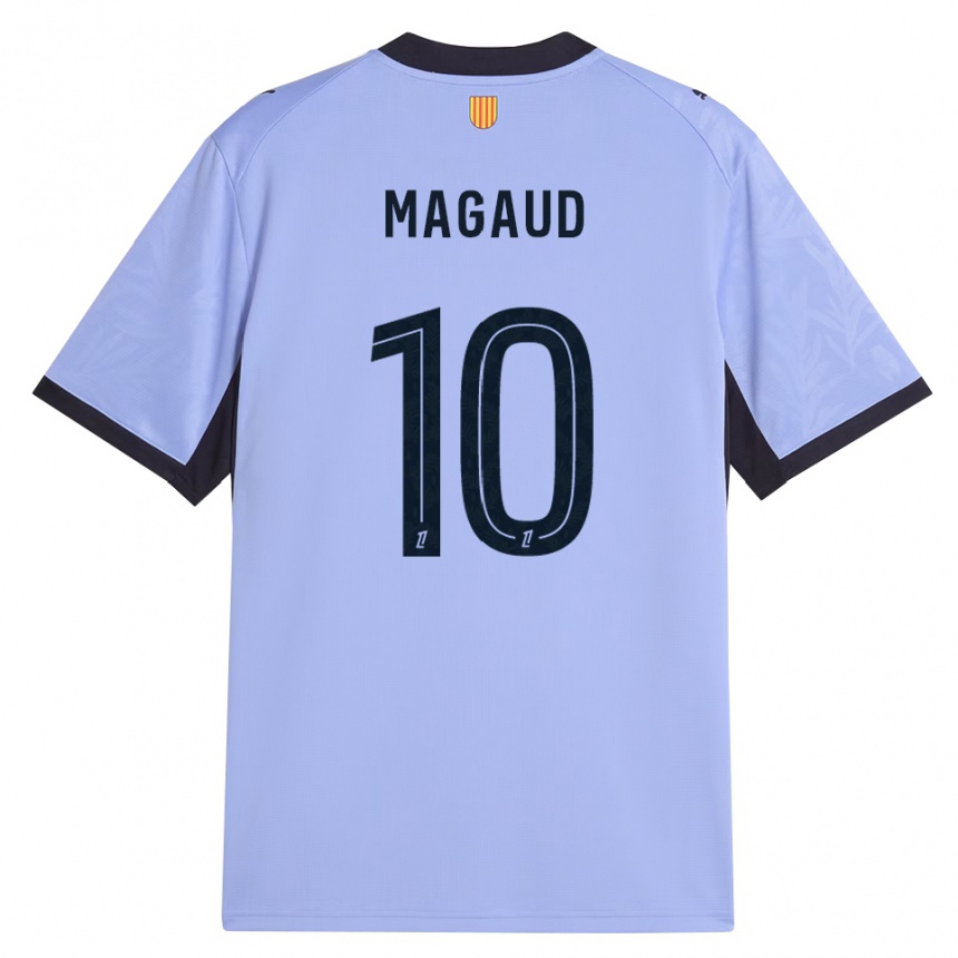 גברים כדורגל Kyle Magaud #10 שחור לבנדר ג'רזי קיט שלישי 2026/27
