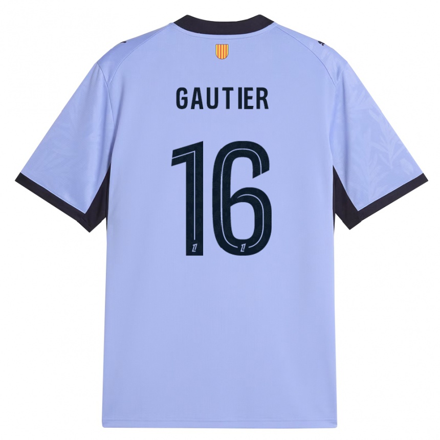 גברים כדורגל Elisa Gautier #16 שחור לבנדר ג'רזי קיט שלישי 2026/27 גברים כדורגל Elisa Gautier #16 שחור לבנדר ג'רזי קיט שלישי 2026/27