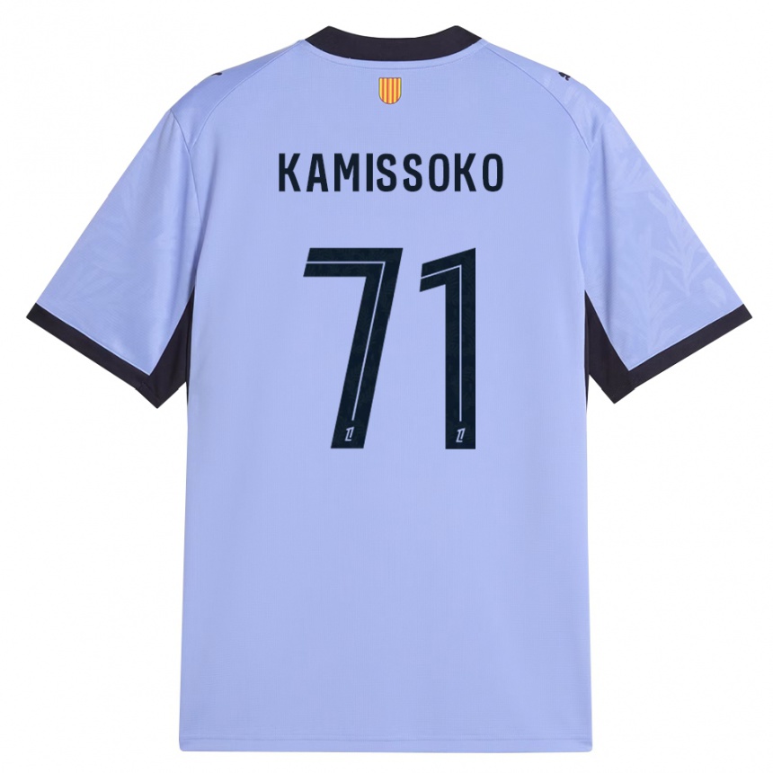 גברים כדורגל Nouhoum Kamissoko #71 שחור לבנדר ג'רזי קיט שלישי 2026/27