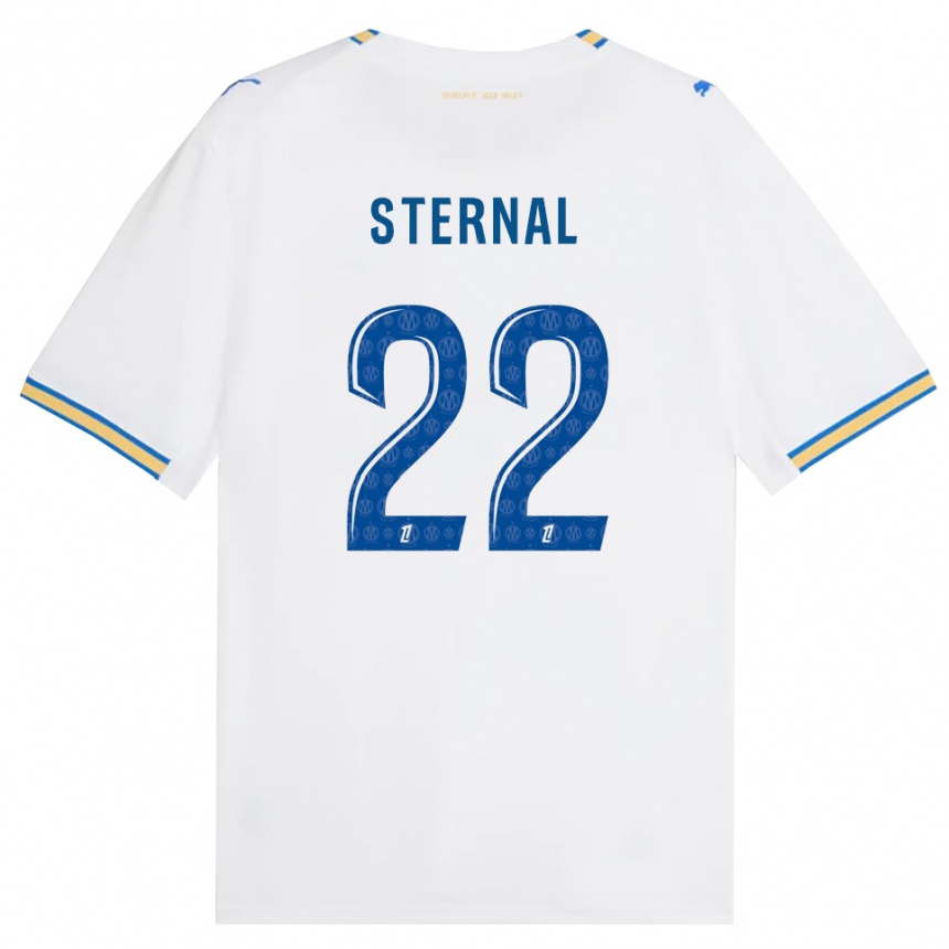 נשים כדורגל Enzo Sternal #22 כחול דודג' לבן ג'רזי ביתית 2026/27