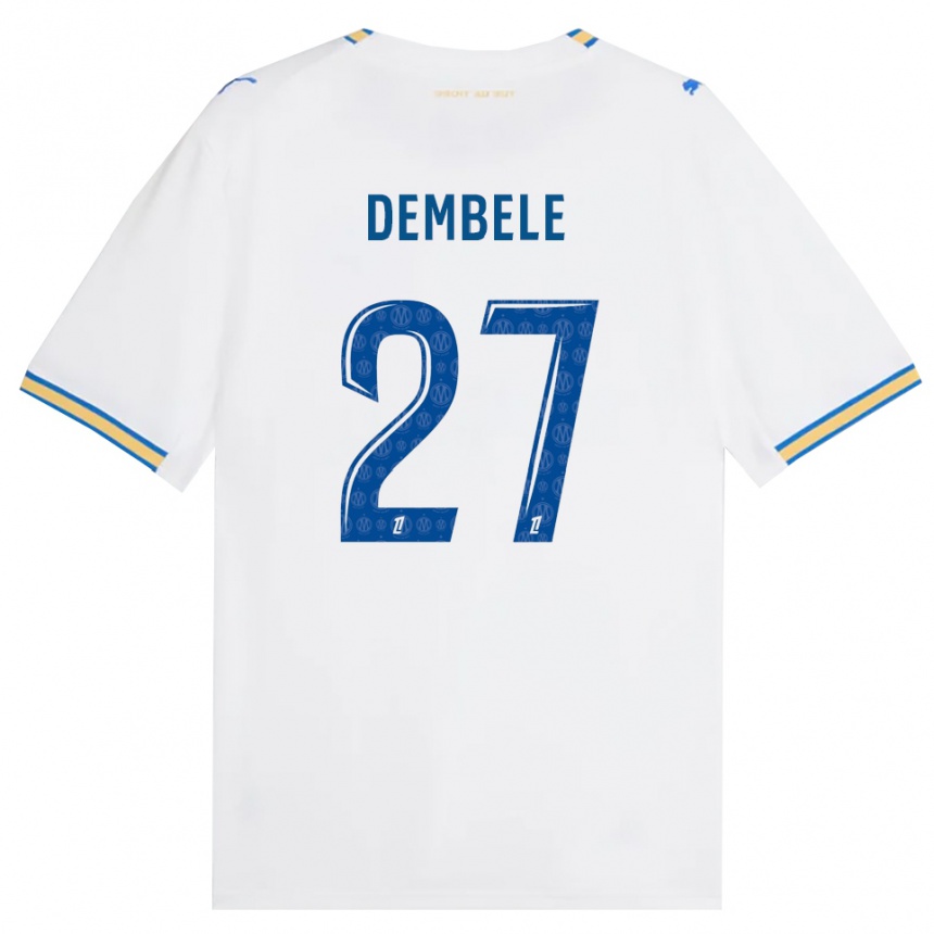 נשים כדורגל Coumba Dembélé #27 כחול דודג' לבן ג'רזי ביתית 2026/27