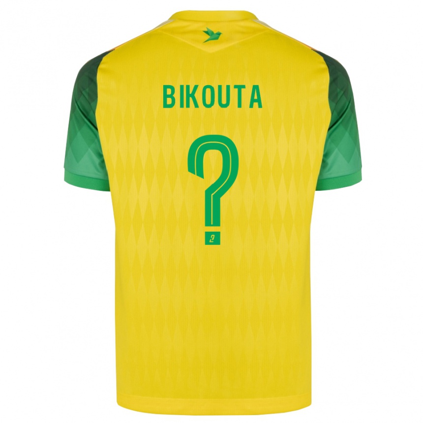נשים כדורגל Paul Bikouta #0 ירוק צהוב אדום ג'רזי ביתית 2026/27