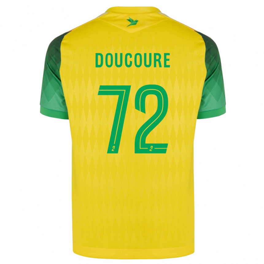נשים כדורגל Sekou Doucoure #72 ירוק צהוב אדום ג'רזי ביתית 2026/27