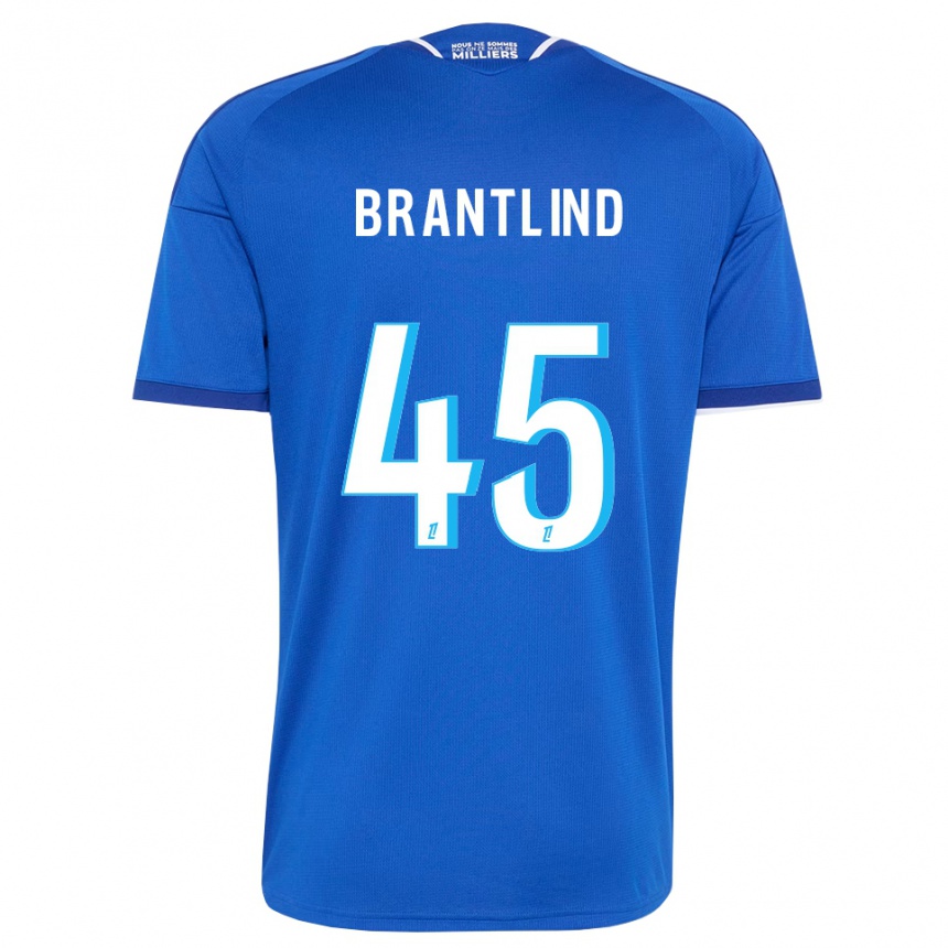 נשים כדורגל Benjamin Brantlind #45 כחול מלכותי לבן ג'רזי ביתית 2026/27