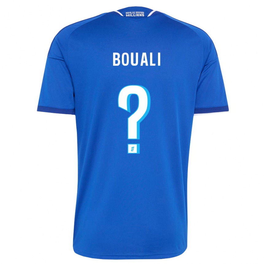 נשים כדורגל Kalil Bouali #0 כחול מלכותי לבן ג'רזי ביתית 2026/27