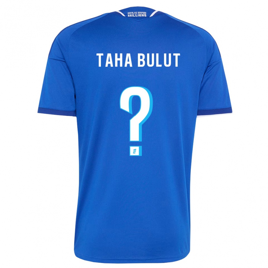 נשים כדורגל Yunus Taha Bulut #0 כחול מלכותי לבן ג'רזי ביתית 2026/27
