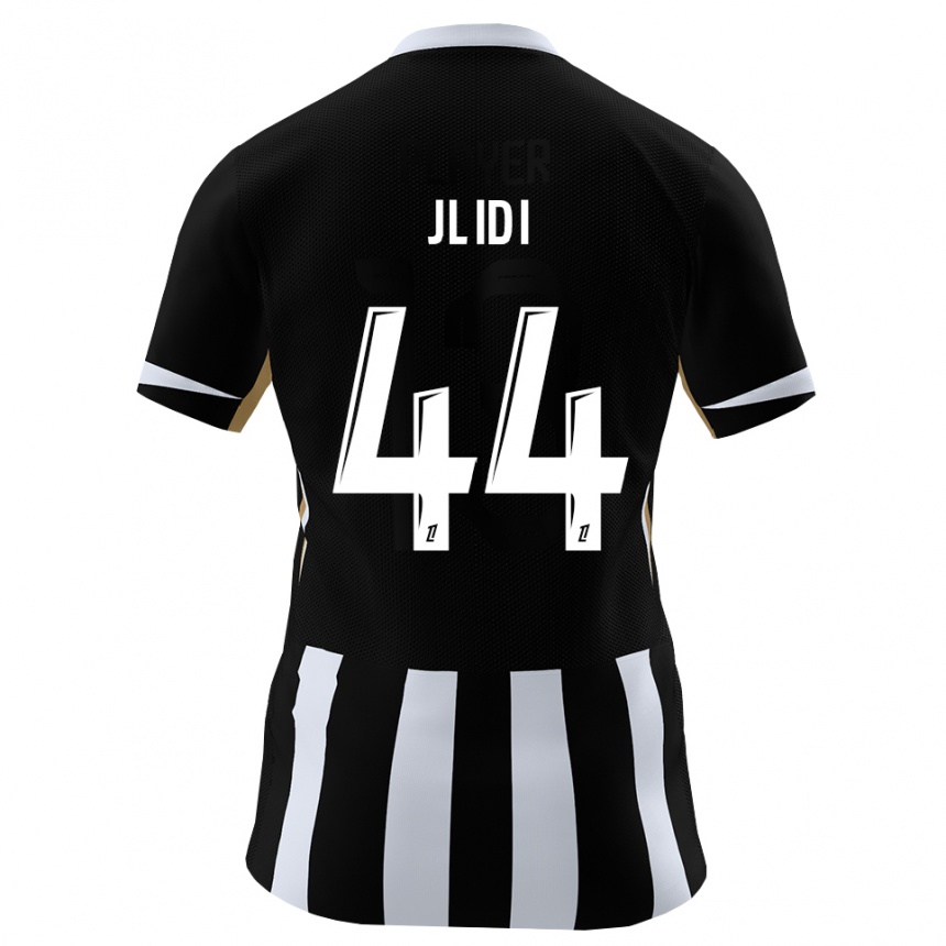 נשים כדורגל יאחיה ג׳לידי #44 שחור כחול ג'רזי ביתית 2026/27