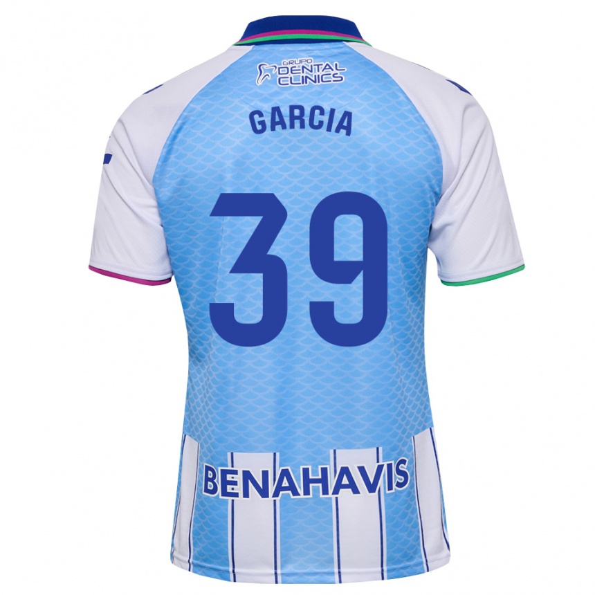 נשים כדורגל קלאודיה גרסיה #39 כחול שמיים עמוק לבן ג'רזי ביתית 2026/27 נשים כדורגל קלאודיה גרסיה #39 כחול שמיים עמוק לבן ג'רזי ביתית 2026/27