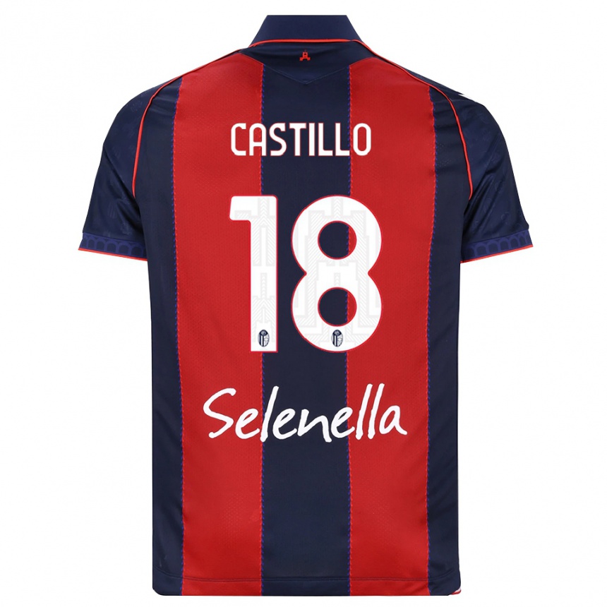 נשים כדורגל Tomas Castillo #18 כחול מלכותי אדום לבן ג'רזי ביתית 2026/27 נשים כדורגל Tomas Castillo #18 כחול מלכותי אדום לבן ג'רזי ביתית 2026/27