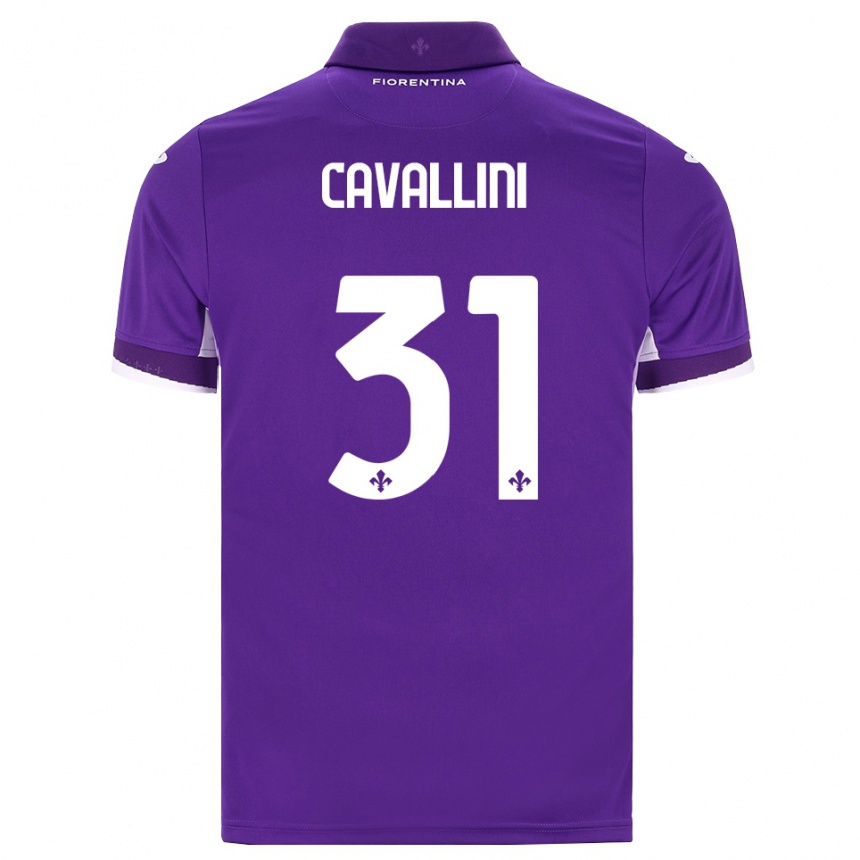 נשים כדורגל Aurora Cavallini #31 סגול לבן ורוד ג'רזי ביתית 2026/27 נשים כדורגל Aurora Cavallini #31 סגול לבן ורוד ג'רזי ביתית 2026/27